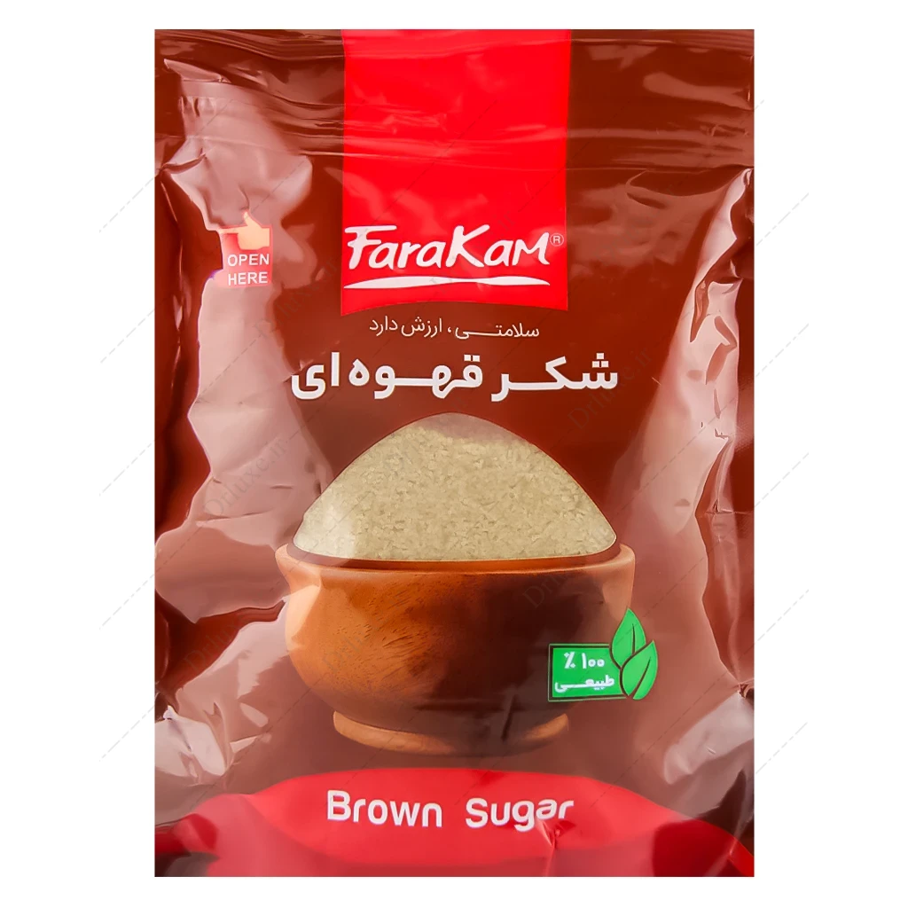 شکر قهوه ای فراکام